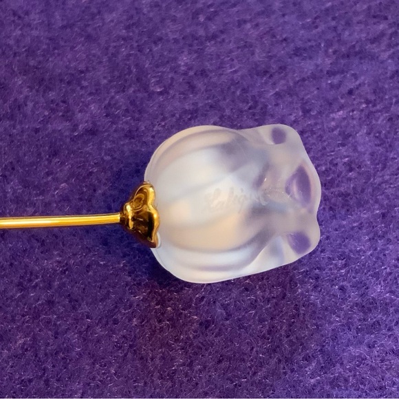RARE Lalique Muguet Stickpin - Unisex